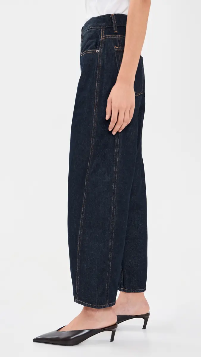 GOOD AMERICAN Vintage Barrel Ankle Jeans | Thumbnail 4 GOOD AMERICAN Vintage Barrel Ankle Jeans | Thumbnail 4