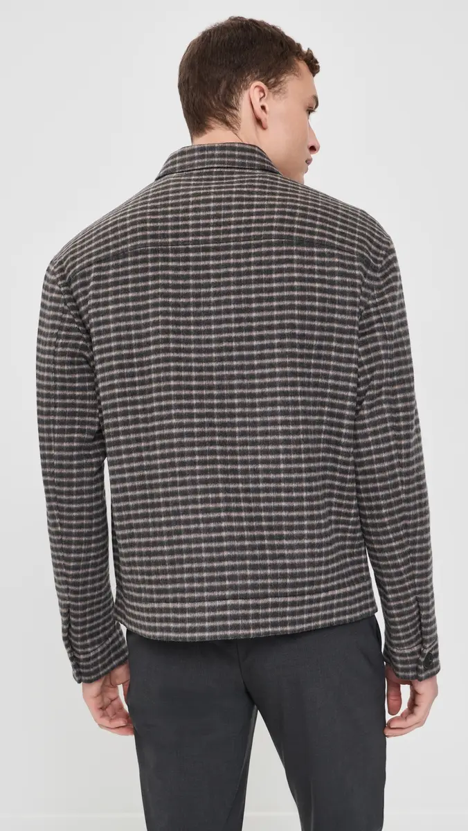 Theory Short Jacket In Double Faced Wool | Thumbnail 3 Theory Short Jacket In Double Faced Wool | Thumbnail 3