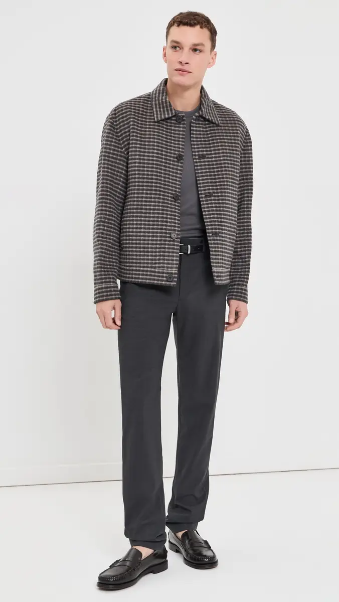 Theory Short Jacket In Double Faced Wool | Thumbnail 5 Theory Short Jacket In Double Faced Wool | Thumbnail 5