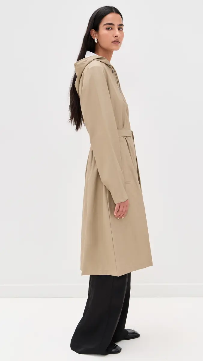 Rains A-Line Longer Jacket | Thumbnail 5 Rains A-Line Longer Jacket | Thumbnail 5