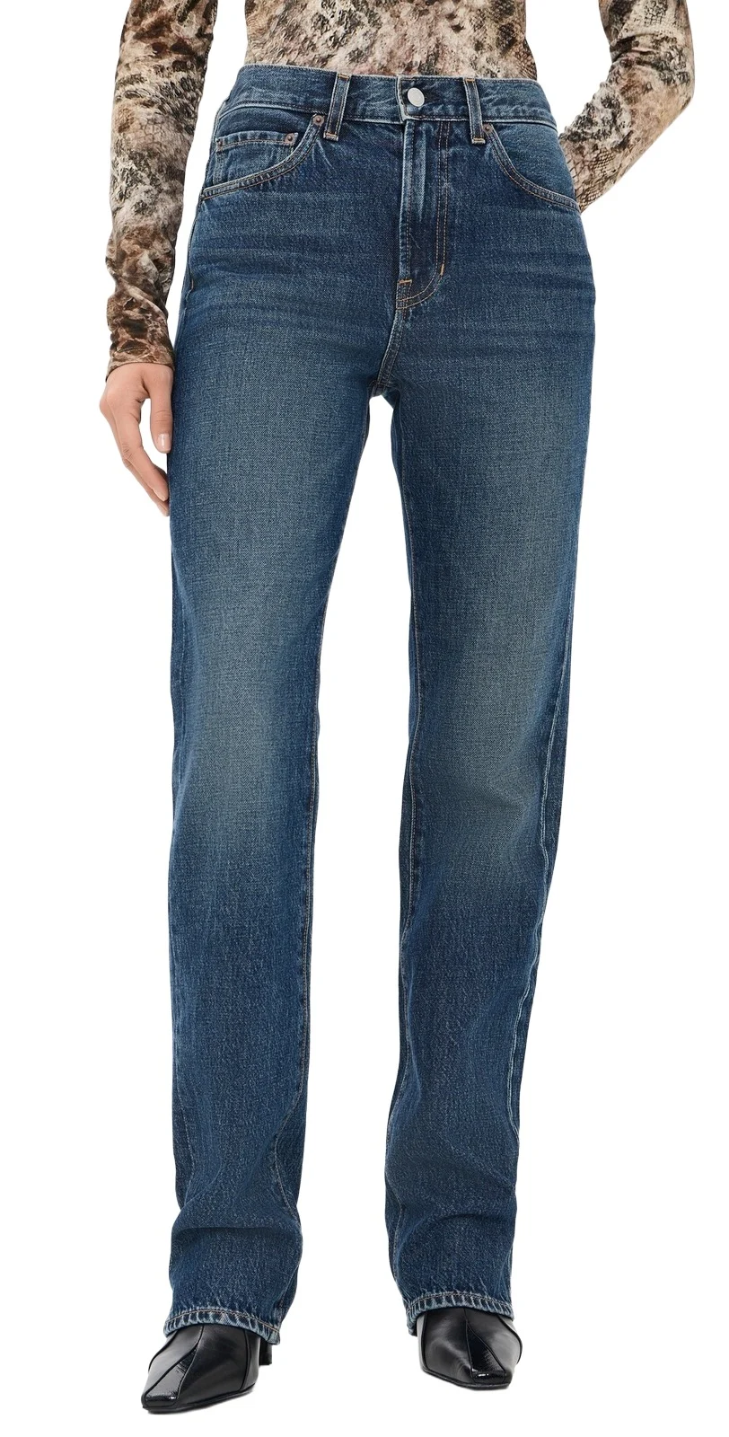 A. L.C. The 917 Slim Straight Jeans A. L.C. The 917 Slim Straight Jeans