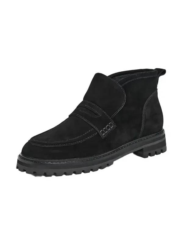 Madewell Rory Lug Loafer Booties