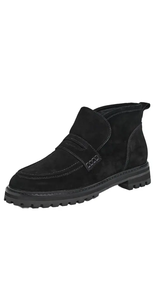 Madewell Rory Lug Loafer Booties