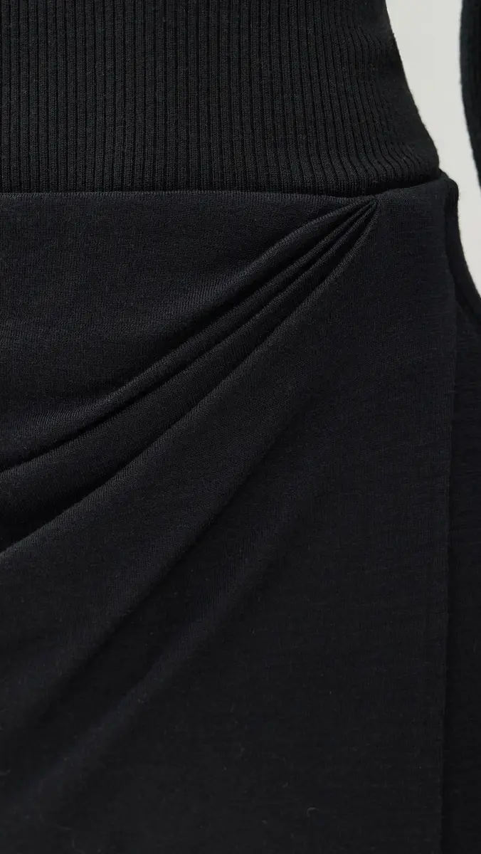 Vince Waist Draped Midi Skirt | Thumbnail 6 Vince Waist Draped Midi Skirt | Thumbnail 6
