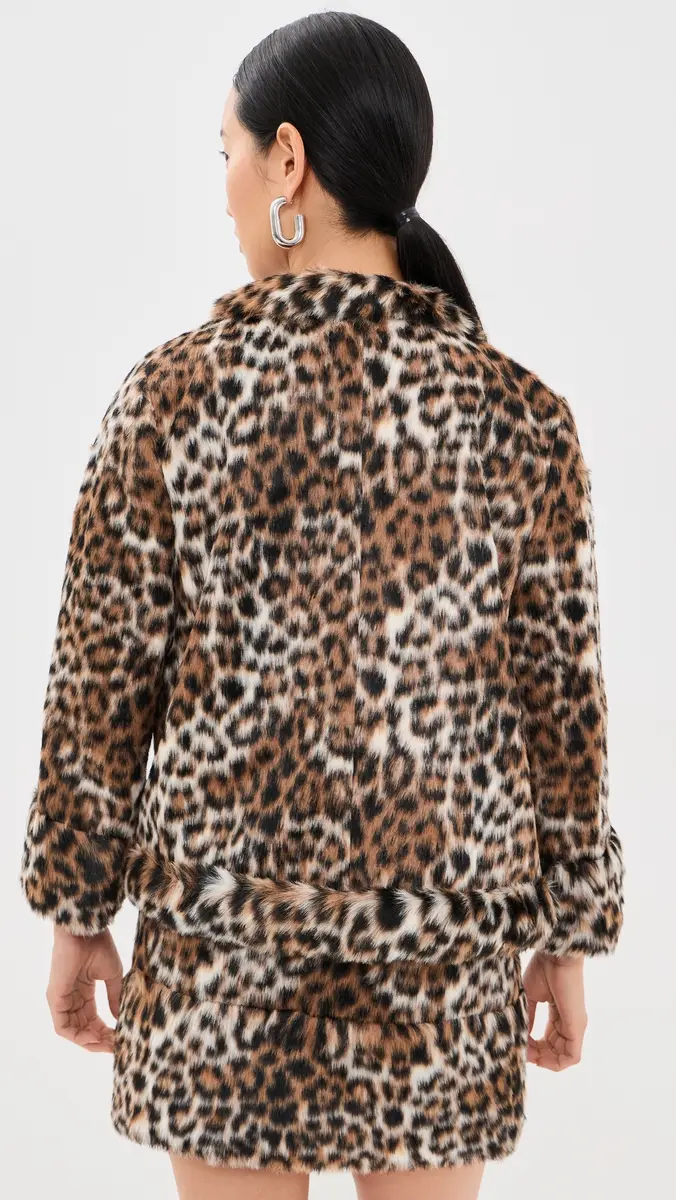 Marc Jacobs Faux Fur Leopard Jacket | Thumbnail 3 Marc Jacobs Faux Fur Leopard Jacket | Thumbnail 3