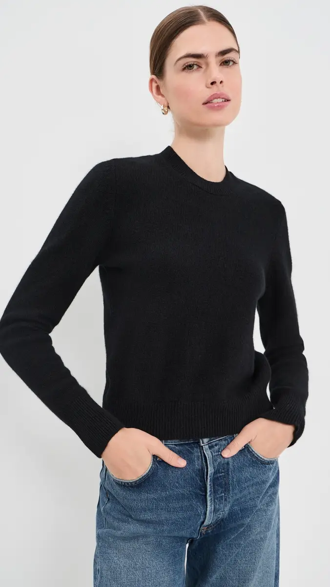 Daughter & The Sligo Shrunken Crewneck Wool Pullover | Thumbnail 2 Daughter & The Sligo Shrunken Crewneck Wool Pullover | Thumbnail 2