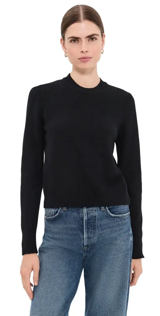 Daughter & The Sligo Shrunken Crewneck Wool Pullover