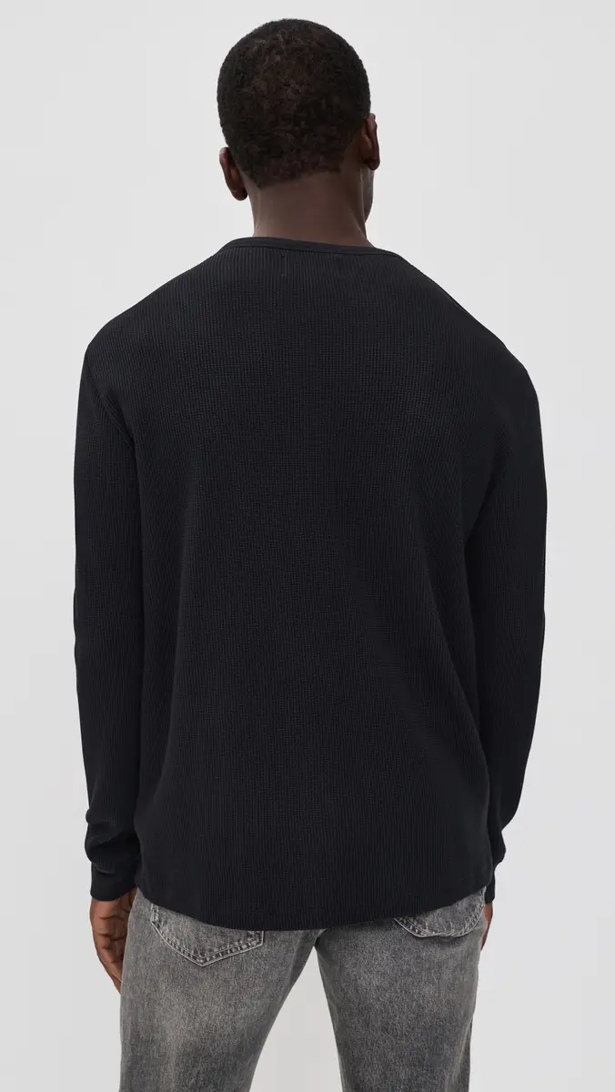 Joe's Jeans Henley Waffle Tee | Thumbnail 3