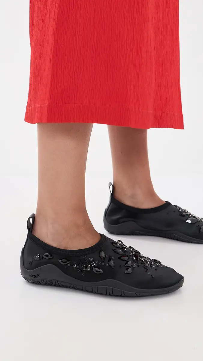 Jil Sander Elbe Slip On Flats | Thumbnail 3 Jil Sander Elbe Slip On Flats | Thumbnail 3