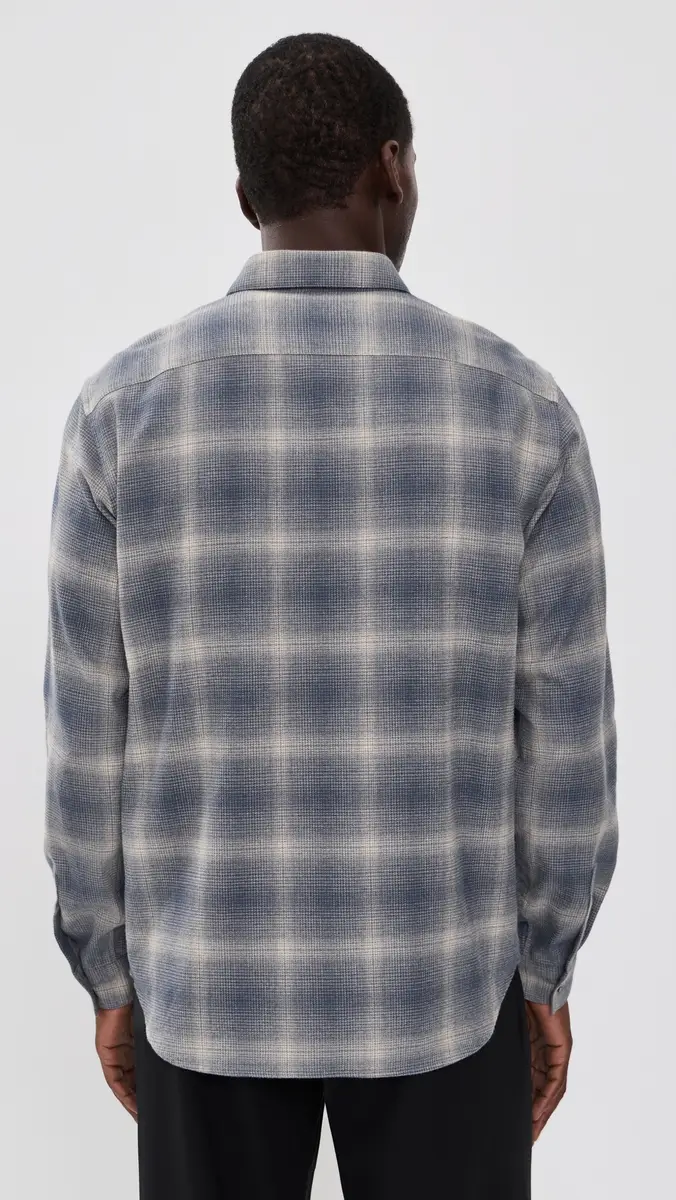 Theory Faded Plaid Irving Shirt | Thumbnail 3