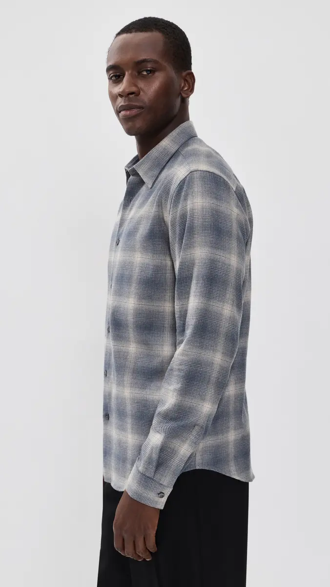 Theory Faded Plaid Irving Shirt | Thumbnail 4