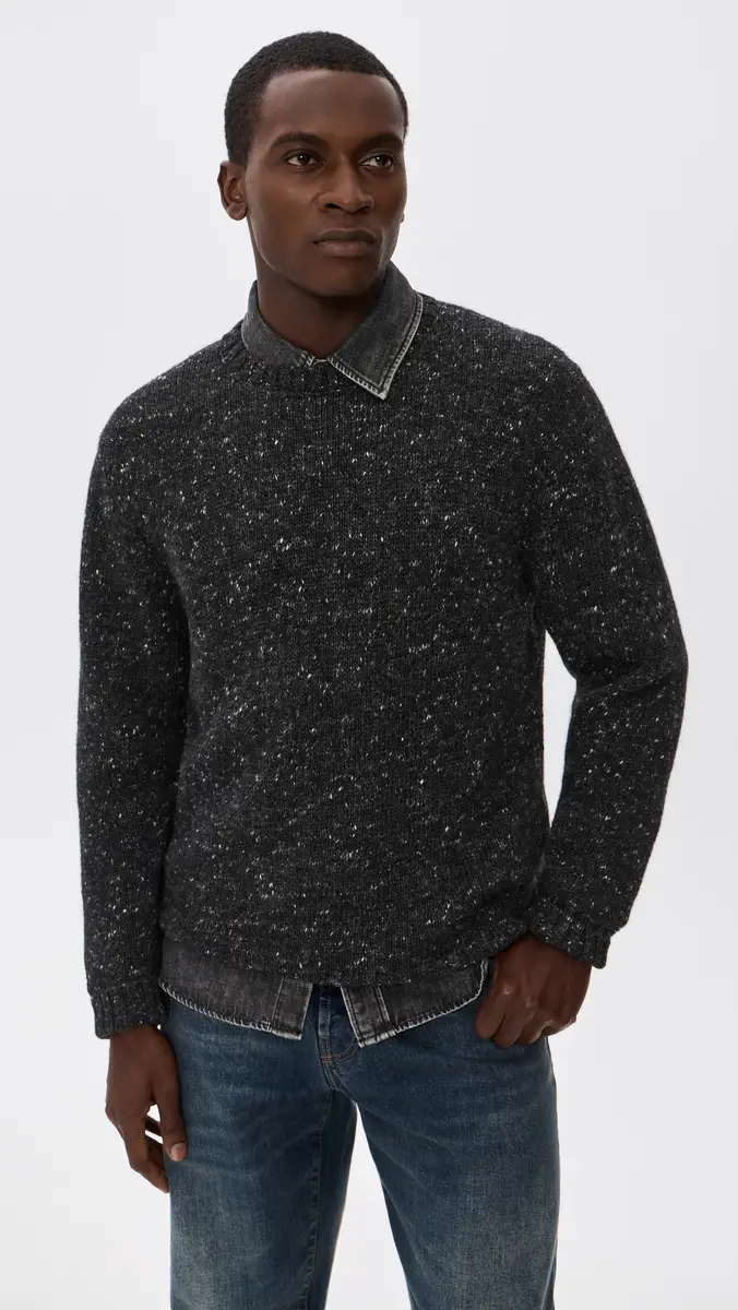 Knickerbocker Moor Alpaca and Merino Tweed Sweater | Thumbnail 2 Knickerbocker Moor Alpaca and Merino Tweed Sweater | Thumbnail 2