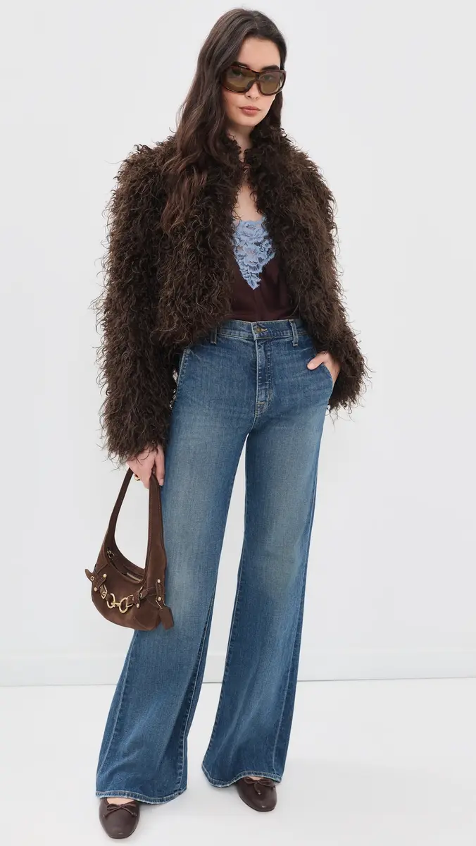 Apparis Ginette Mongolian Faux Fur Jacket | Thumbnail 5 Apparis Ginette Mongolian Faux Fur Jacket | Thumbnail 5
