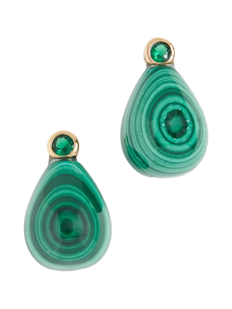 Malachite Drop Earrings Malachite Drop Earrings