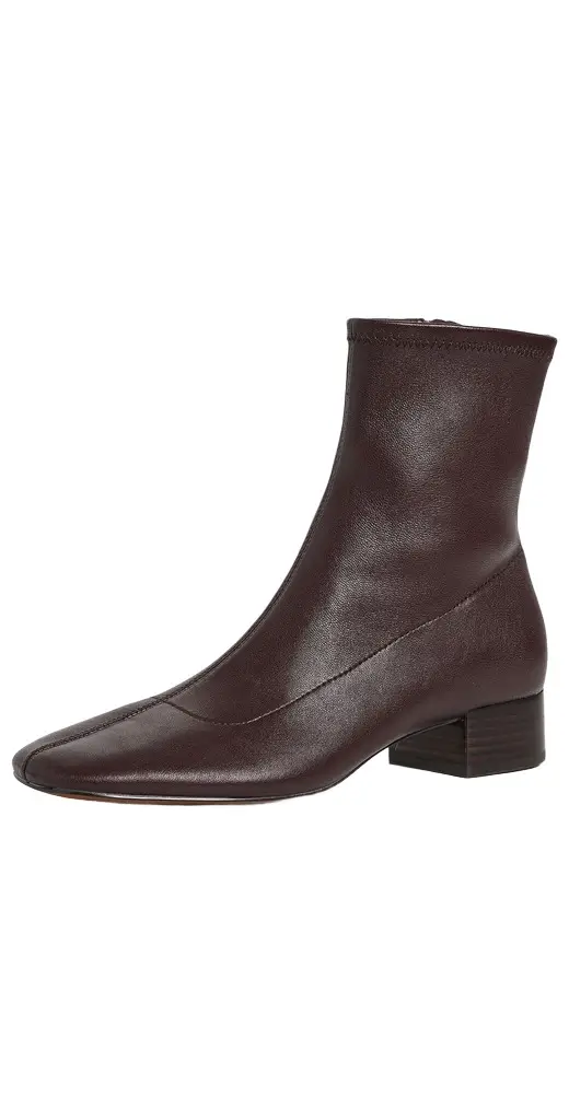 Madewell Paisley Center Seam Glove Booties