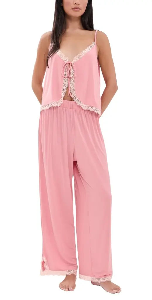 Free People Sleepless Summer Pant Set