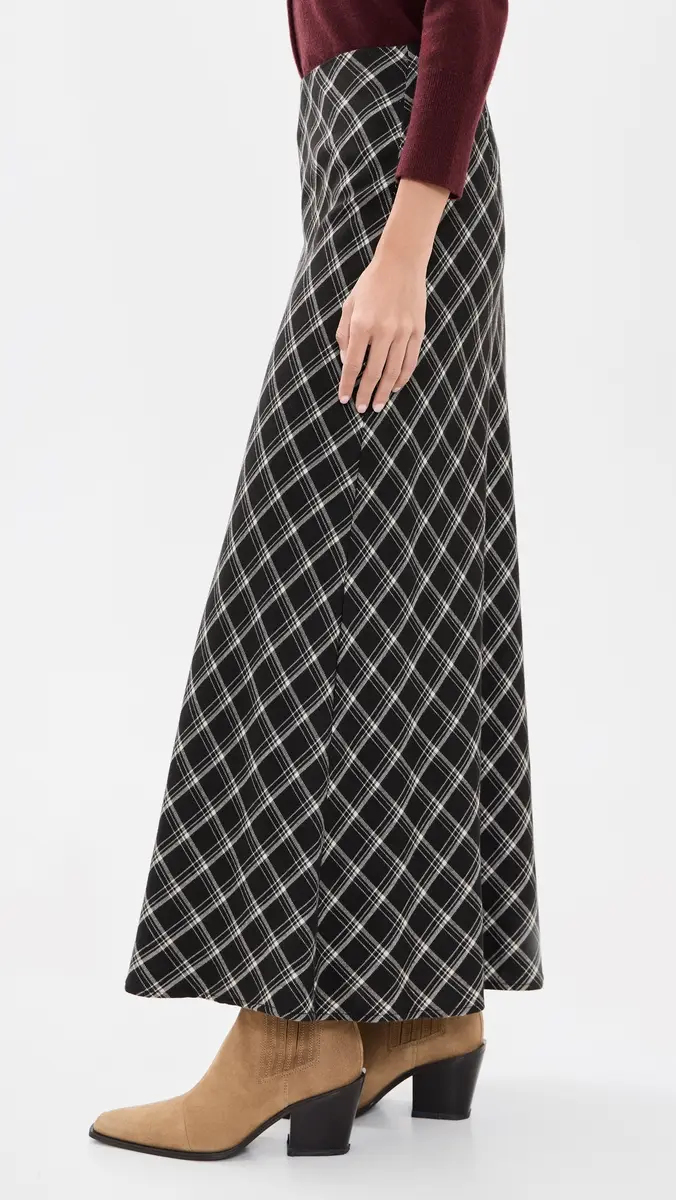 Z Supply Europa Plaid Skirt | Thumbnail 4 Z Supply Europa Plaid Skirt | Thumbnail 4
