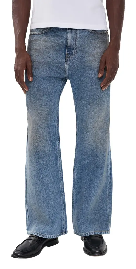 Willy Chavarria Flared Denim Jeans