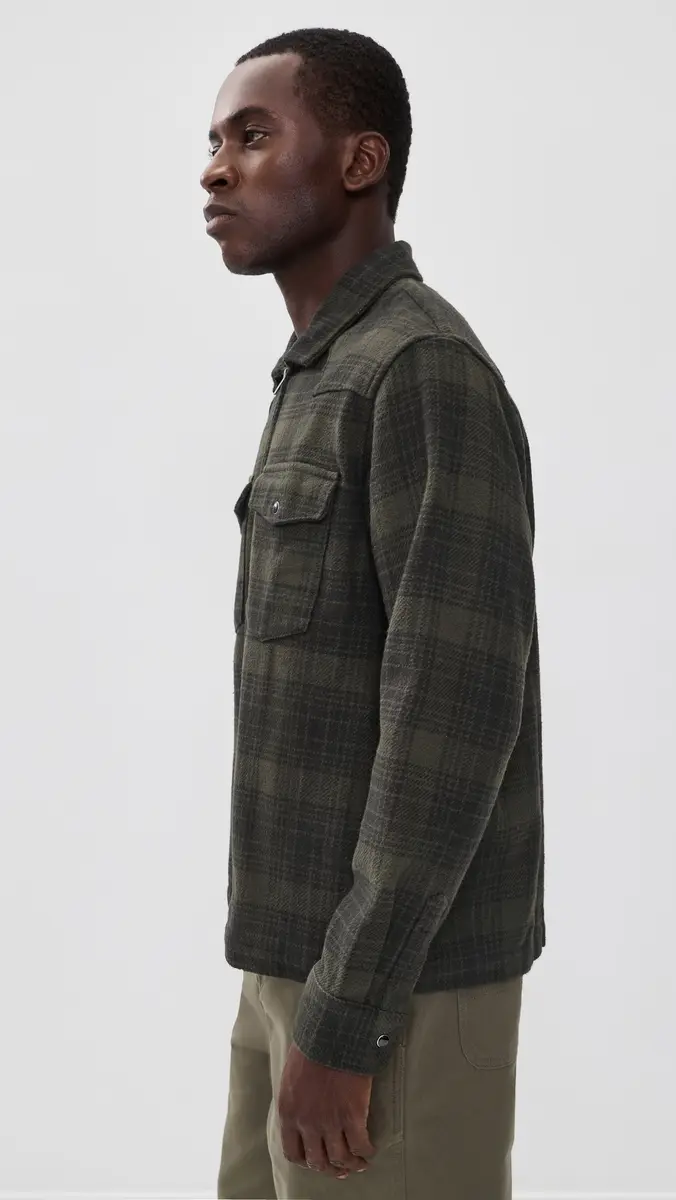 Obey Willie Zip Shirt Jacket | Thumbnail 4 Obey Willie Zip Shirt Jacket | Thumbnail 4
