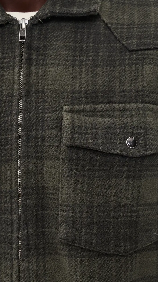 Obey Willie Zip Shirt Jacket | Thumbnail 6 Obey Willie Zip Shirt Jacket | Thumbnail 6