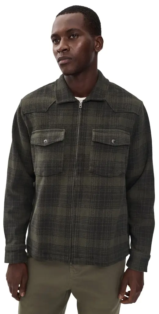 Obey Willie Zip Shirt Jacket