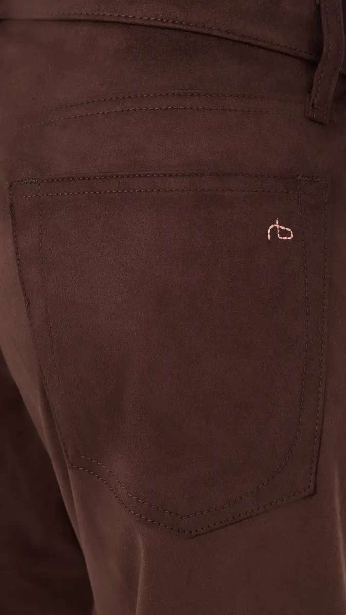 rag & bone Faux Suede Straight Pants | Thumbnail 6 rag & bone Faux Suede Straight Pants | Thumbnail 6