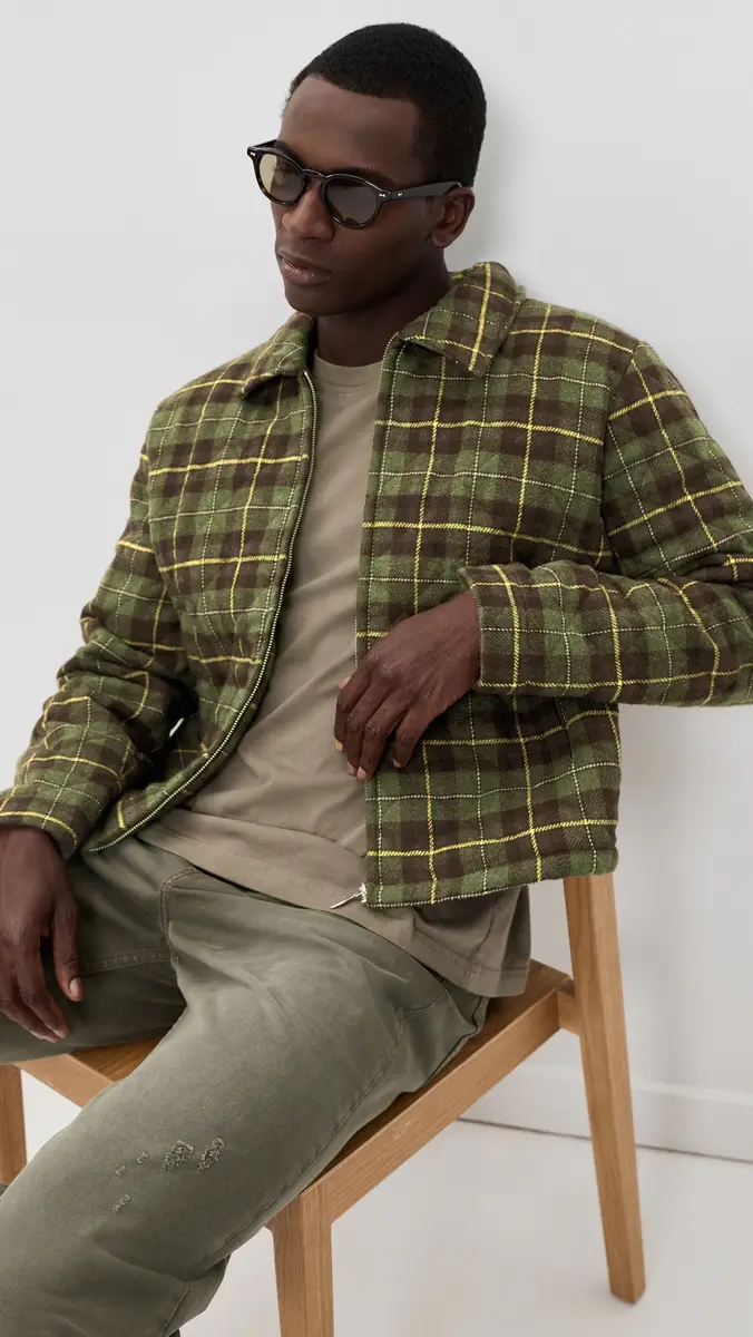 STOCKHOLM SURFBOARD CLUB Phil Plaid Jacket | Thumbnail 2 STOCKHOLM SURFBOARD CLUB Phil Plaid Jacket | Thumbnail 2