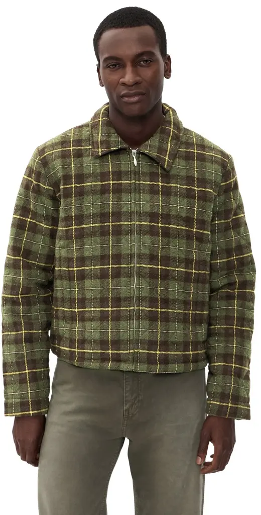 STOCKHOLM SURFBOARD CLUB Phil Plaid Jacket