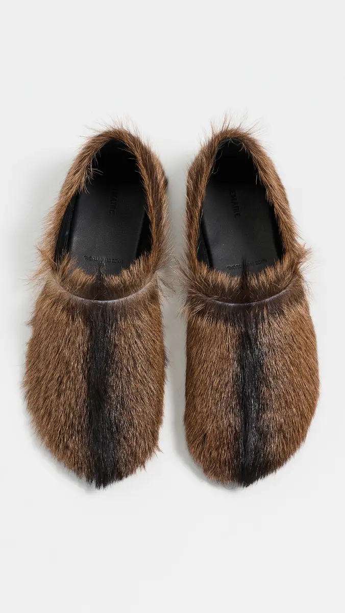 Lemaire Hairy Slippers | Thumbnail 5 Lemaire Hairy Slippers | Thumbnail 5