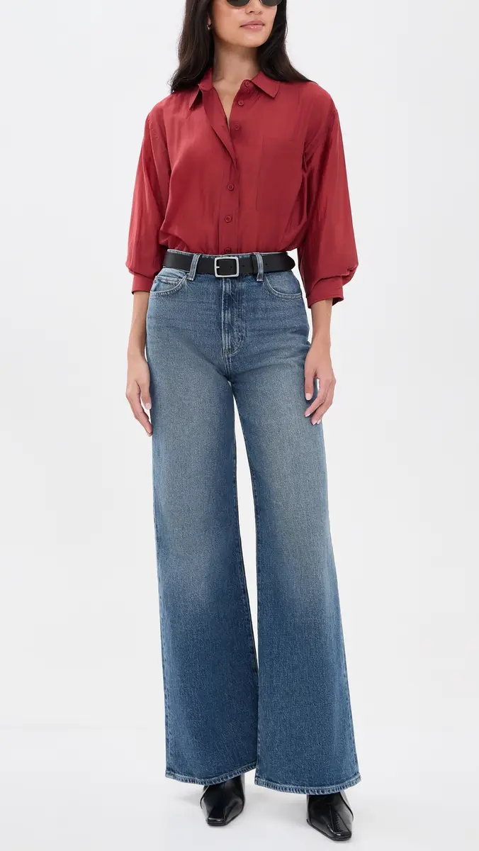 PAIGE Frances Wide Leg Jeans | Thumbnail 5 PAIGE Frances Wide Leg Jeans | Thumbnail 5