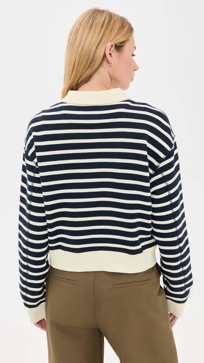 rag & bone Vintage Terry Striped Polo | Thumbnail 3 rag & bone Vintage Terry Striped Polo | Thumbnail 3