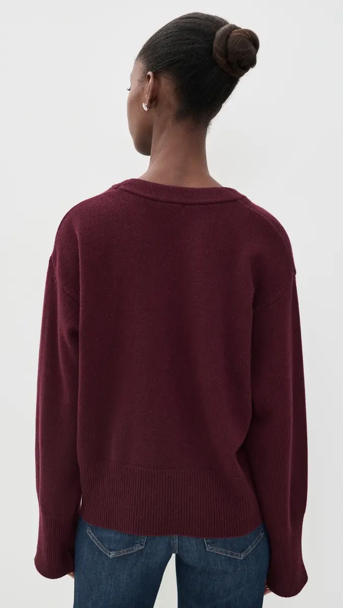 House of Dagmar Soft Wool Scoop Knit Sweater | Thumbnail 3