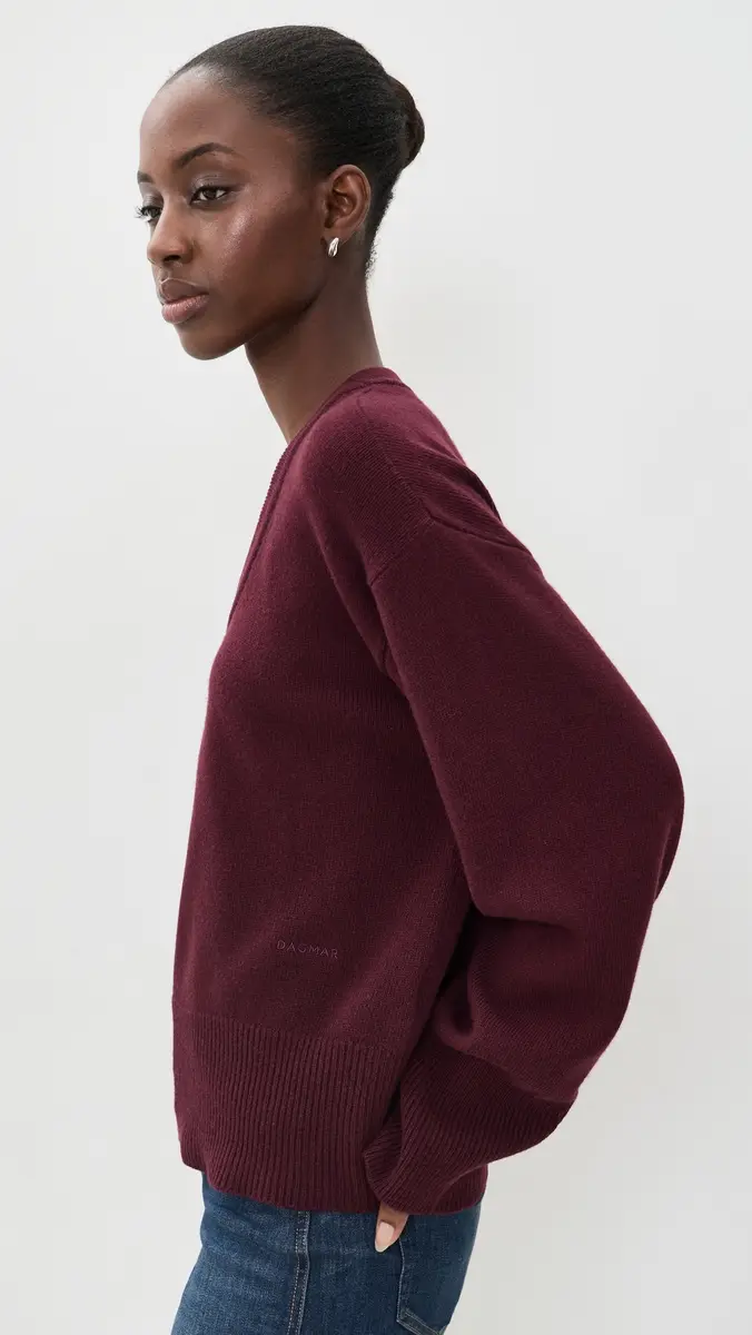 House of Dagmar Soft Wool Scoop Knit Sweater | Thumbnail 4