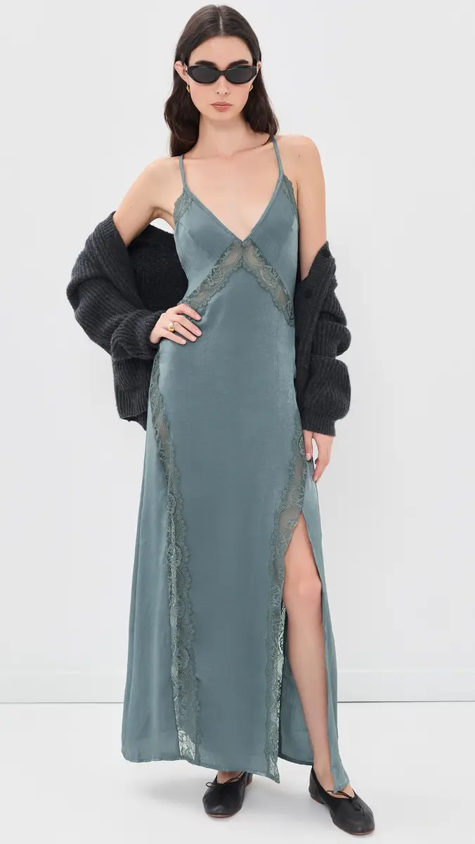 Free People Some Kind of Love Maxi Slip | Thumbnail 5 Free People Some Kind of Love Maxi Slip | Thumbnail 5