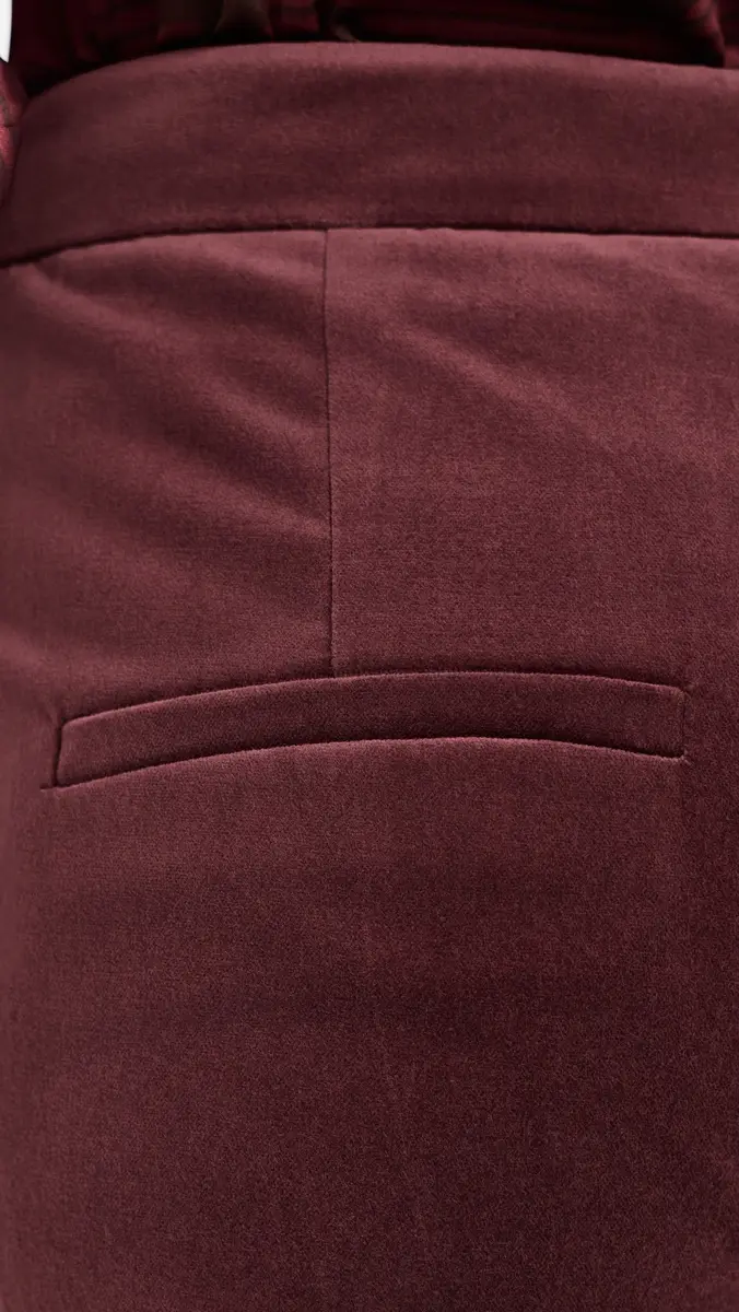 Veronica Beard Gracie Velvet Pants | Thumbnail 6