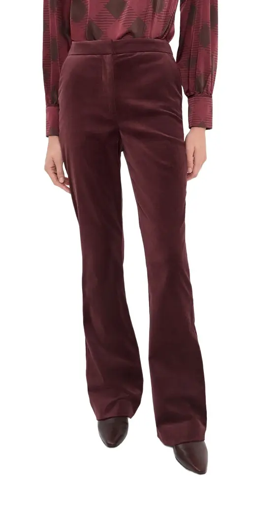 Veronica Beard Gracie Velvet Pants