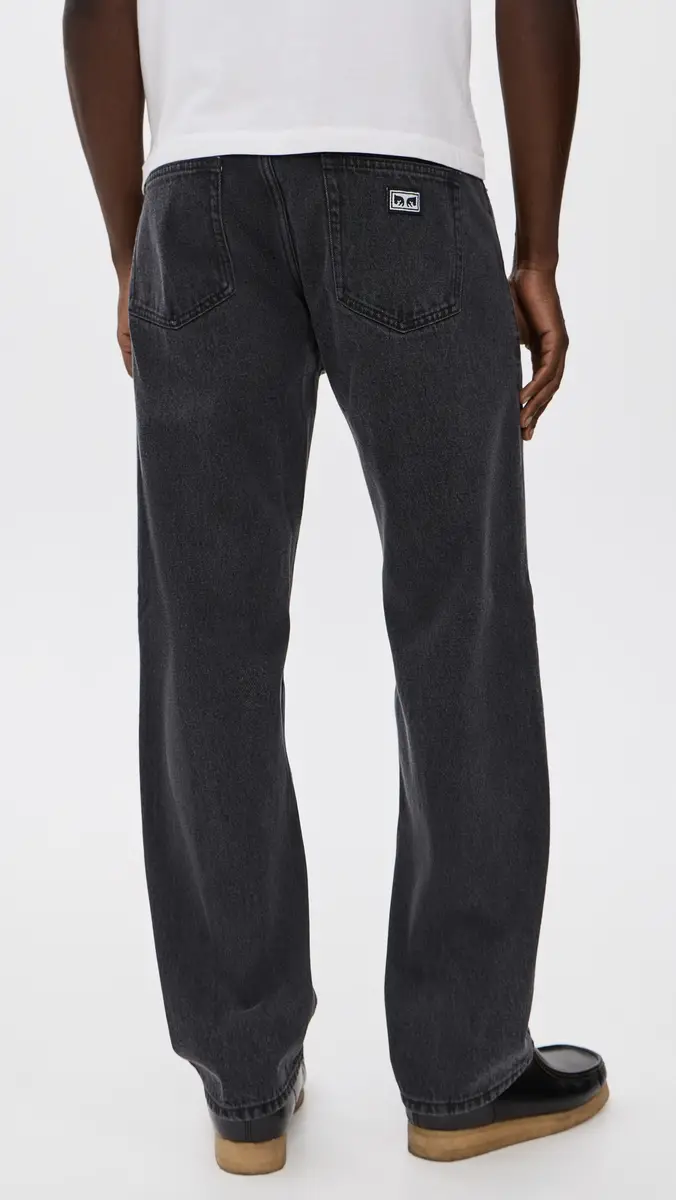 Obey Boxcar Straight Leg Jeans | Thumbnail 3 Obey Boxcar Straight Leg Jeans | Thumbnail 3
