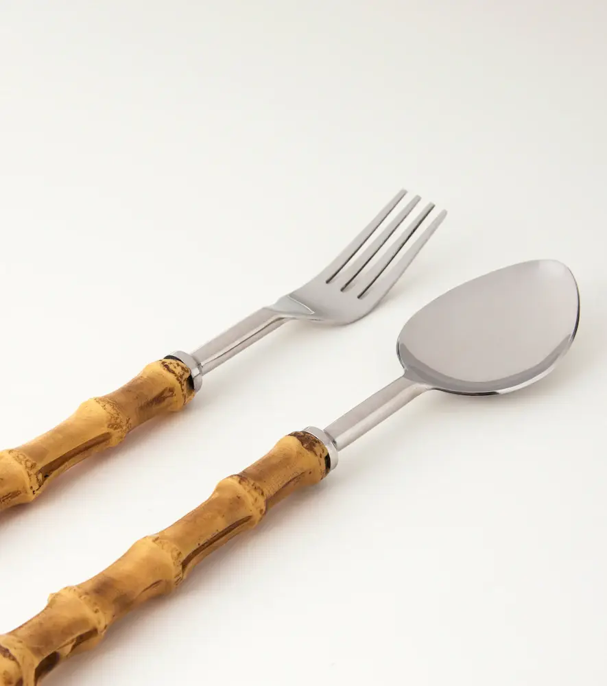 LES OTTOMANS Bamboo flatware set | Thumbnail 4