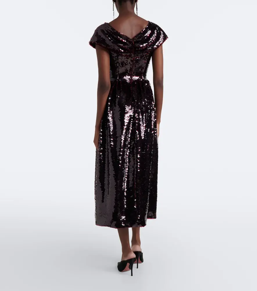 Simone Rocha Bow-detail sequined cocktail dress | Thumbnail 2