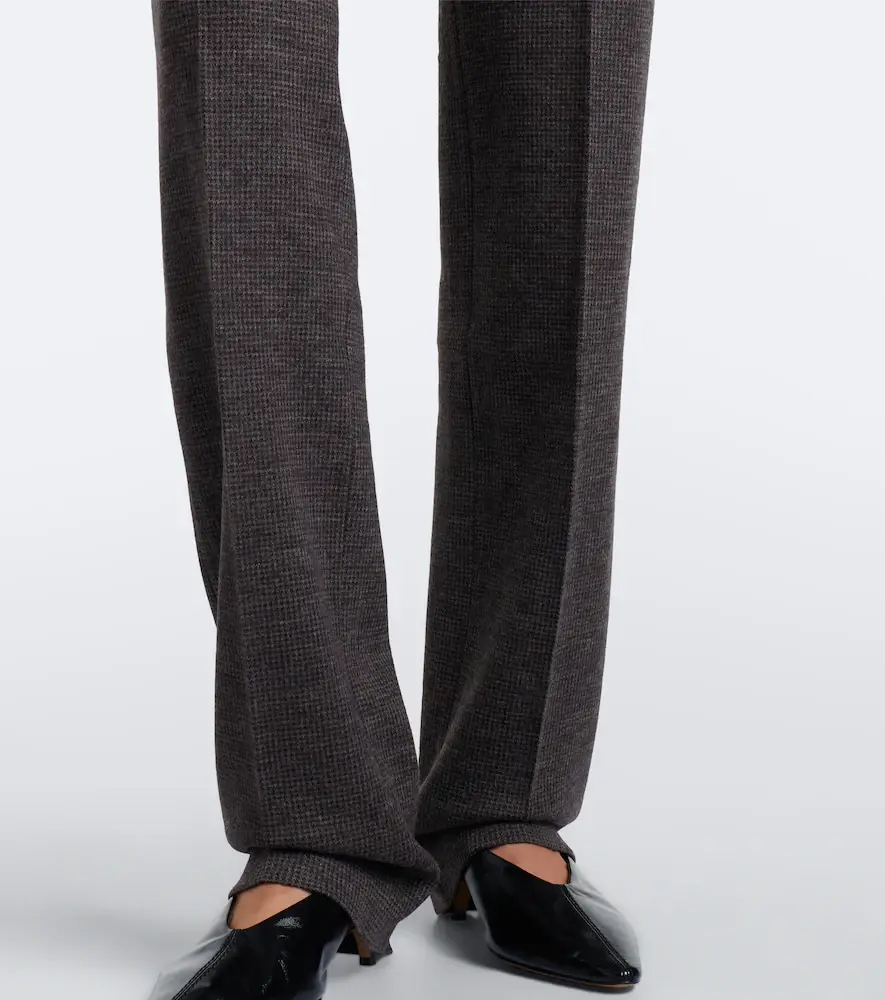 Ralph Lauren Collection Macy wool jersey straight pants | Thumbnail 2