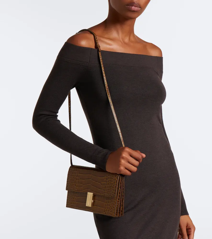 Tom Ford Mia Mini croc-effect leather crossbody bag | Thumbnail 4 Tom Ford Mia Mini croc-effect leather crossbody bag | Thumbnail 4