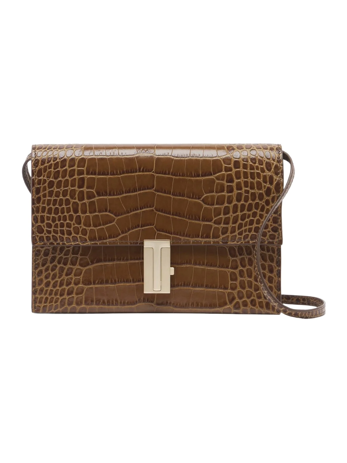Tom Ford Mia Mini croc-effect leather crossbody bag