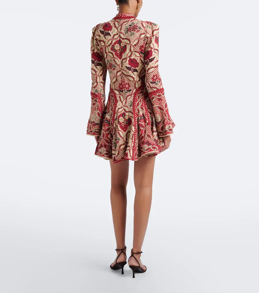 ALÉMAIS Alémais Kenny floral minidress | Thumbnail 4 ALÉMAIS Alémais Kenny floral minidress | Thumbnail 4