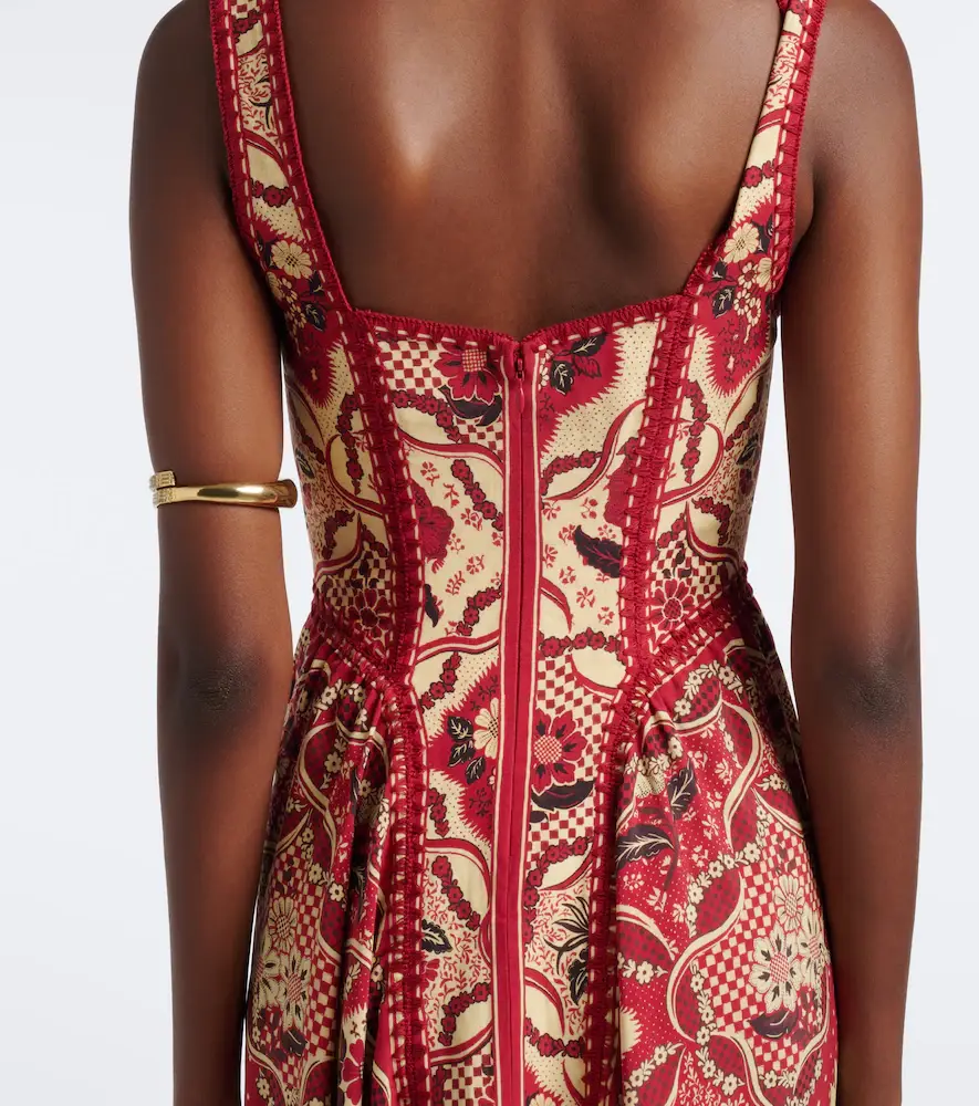 ALÉMAIS Alémais Kenny printed midi dress | Thumbnail 2 ALÉMAIS Alémais Kenny printed midi dress | Thumbnail 2