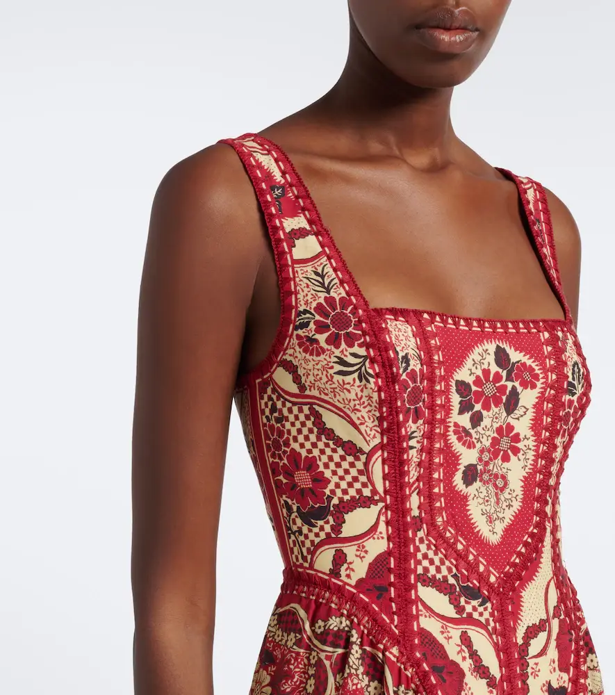 ALÉMAIS Alémais Kenny printed midi dress | Thumbnail 5 ALÉMAIS Alémais Kenny printed midi dress | Thumbnail 5
