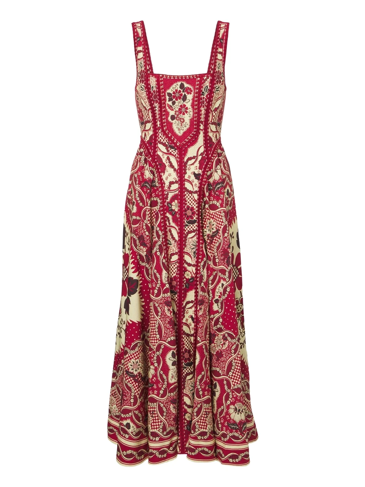 Alémais Kenny printed midi dress Alémais Kenny printed midi dress