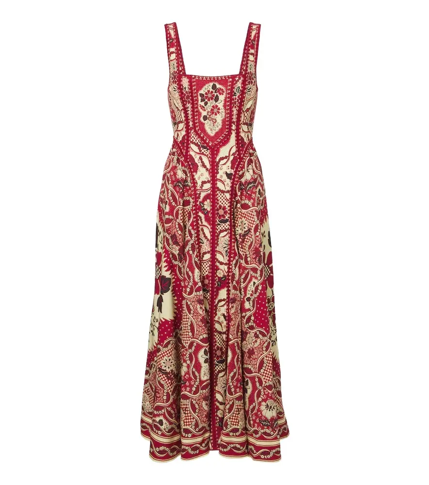 Alémais Kenny printed midi dress Alémais Kenny printed midi dress