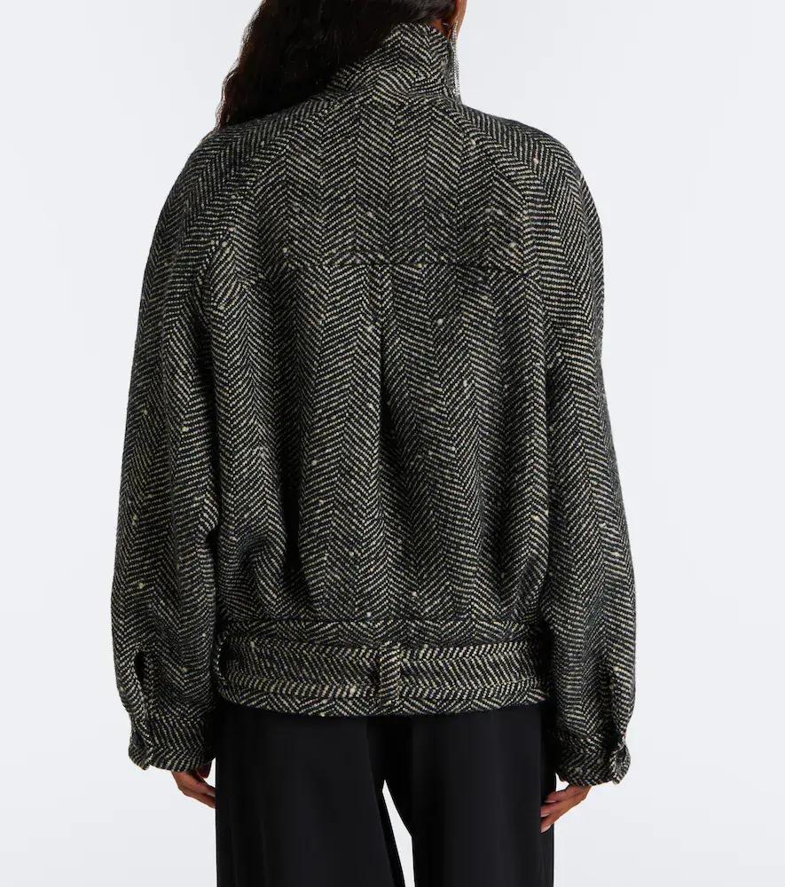 Isabel Marant Elvane herringbone wool peacoat | Thumbnail 2 Isabel Marant Elvane herringbone wool peacoat | Thumbnail 2