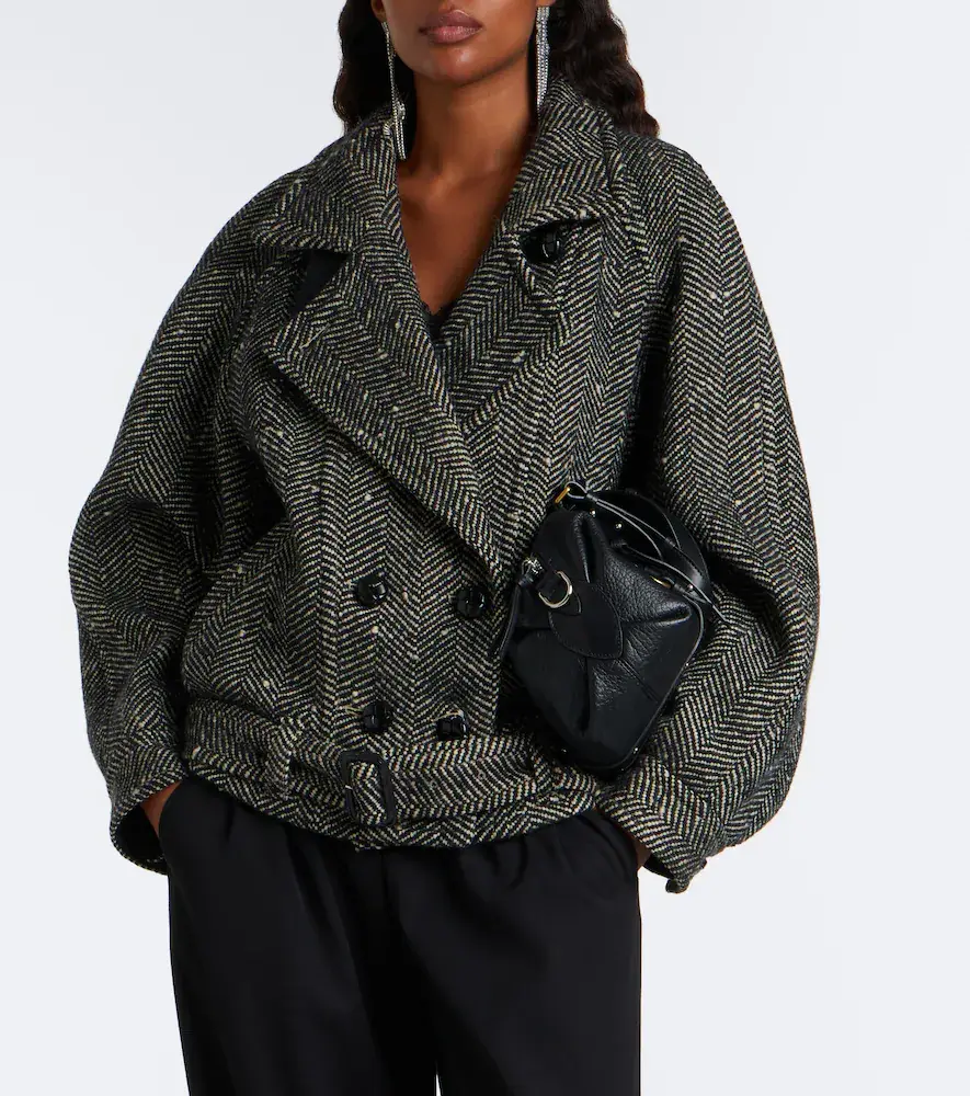 Isabel Marant Elvane herringbone wool peacoat | Thumbnail 5 Isabel Marant Elvane herringbone wool peacoat | Thumbnail 5
