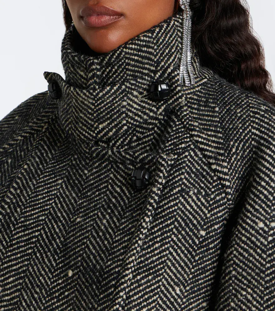 Isabel Marant Elvane herringbone wool peacoat | Thumbnail 6 Isabel Marant Elvane herringbone wool peacoat | Thumbnail 6